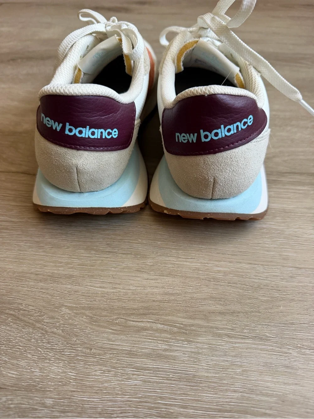 New Balance questions leave